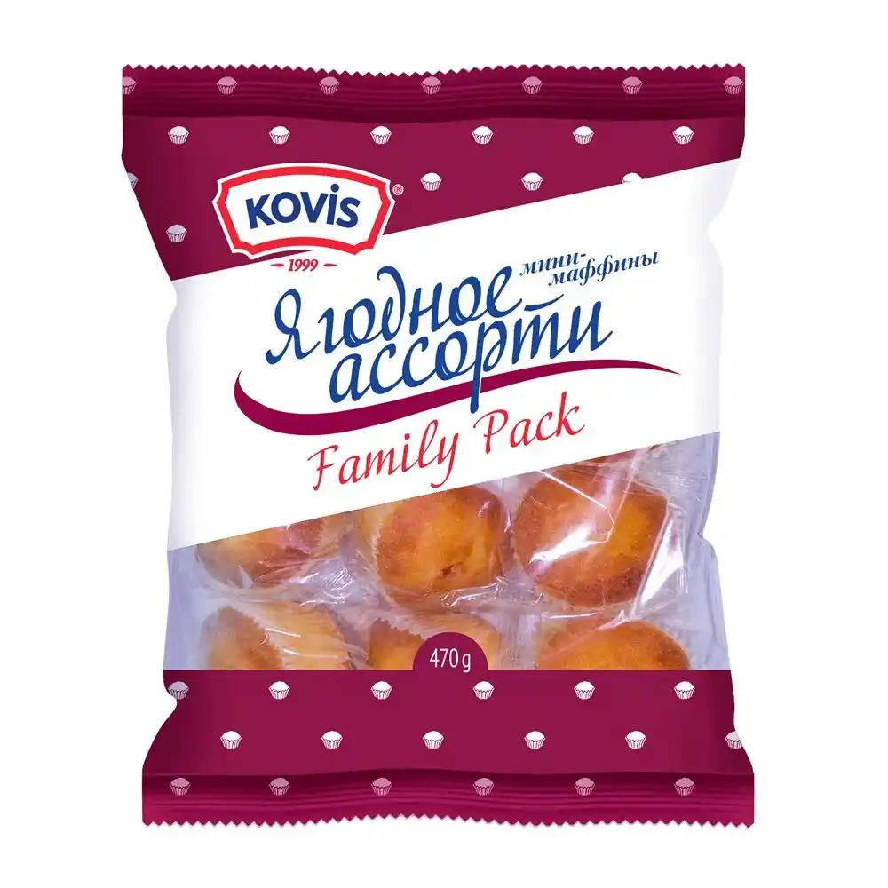 Мини-маффины Kovis Ягодное