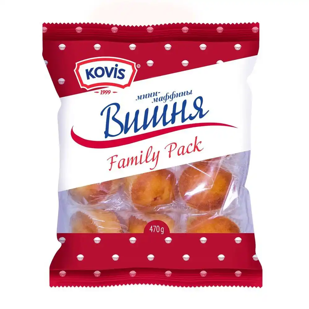 Мини-маффины Kovis Вишня