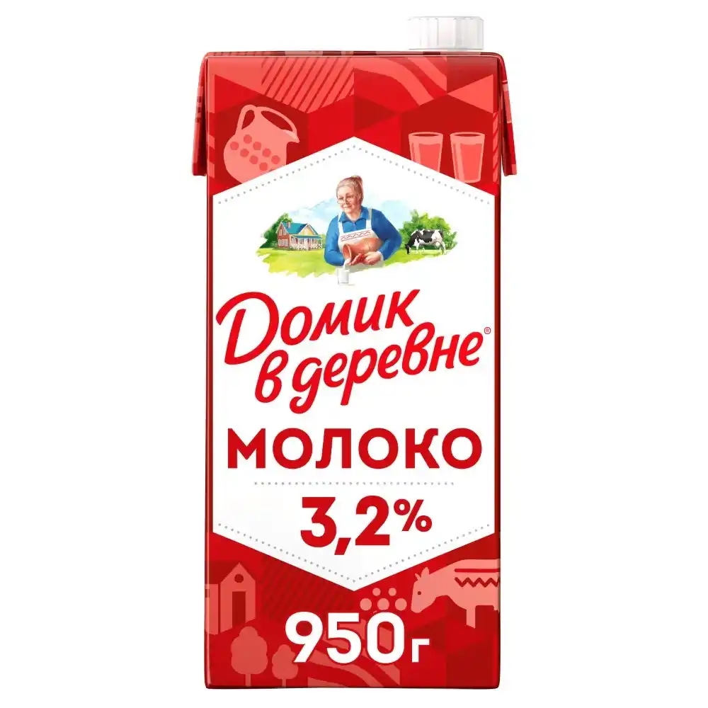 Молоко Домик в