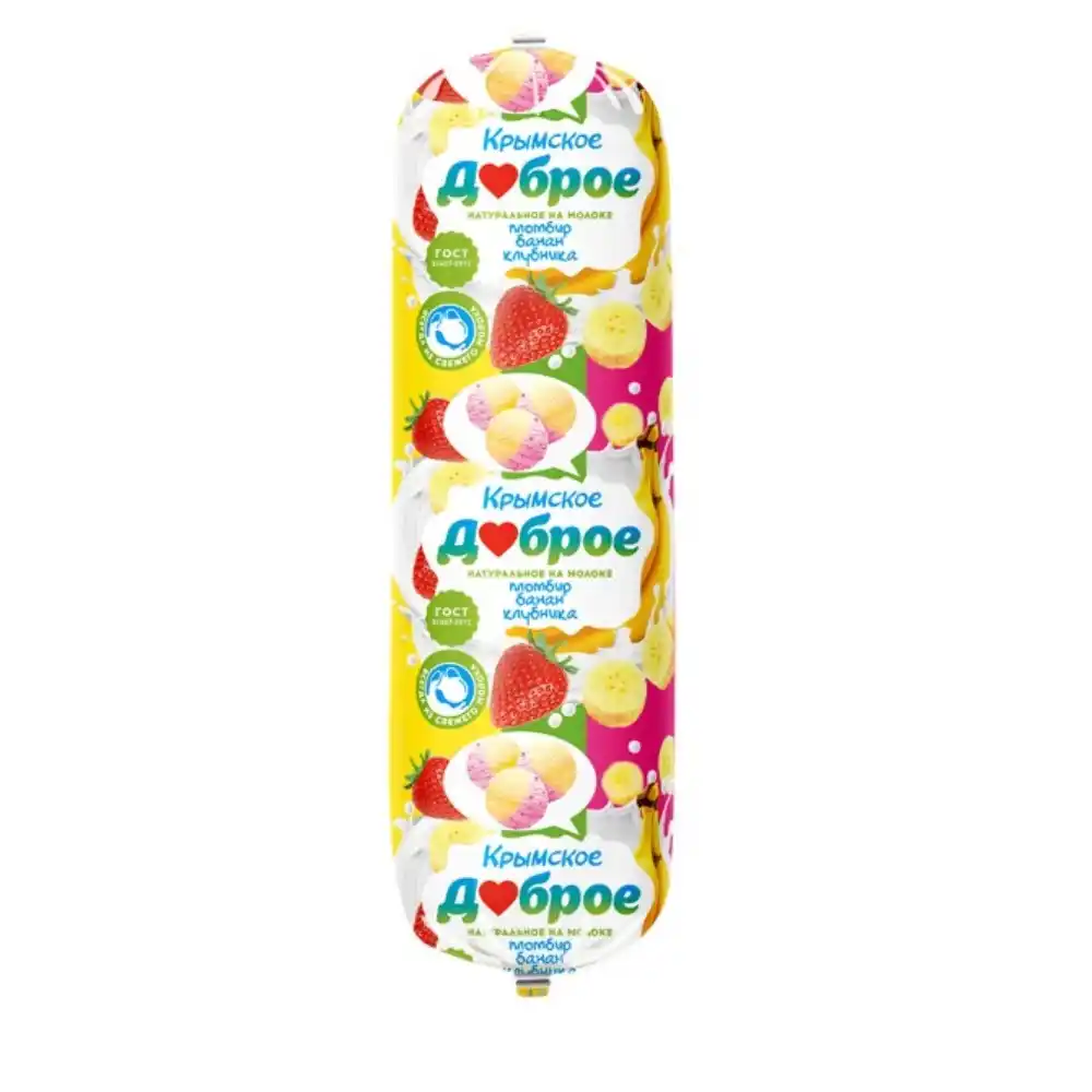 Мороженое Доброе двухслойное