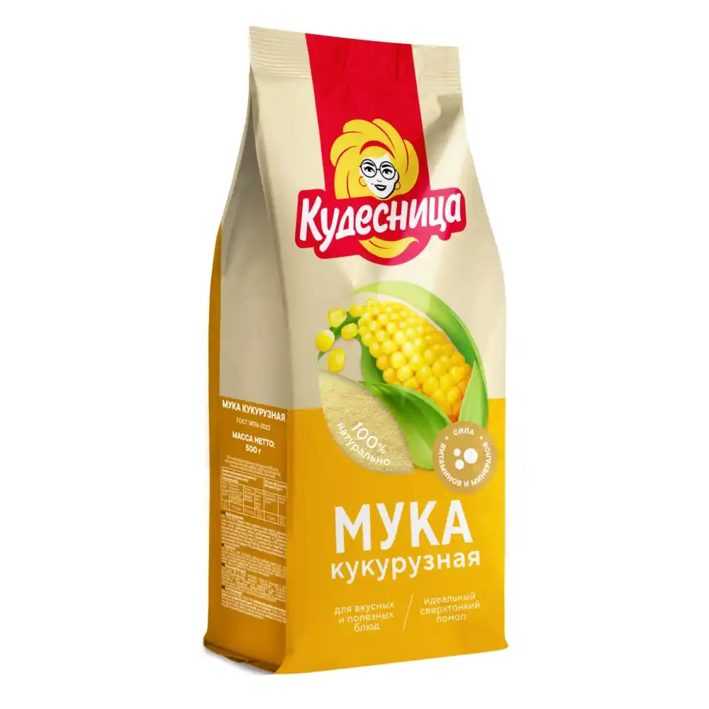 Мука Кудесница кукурузная