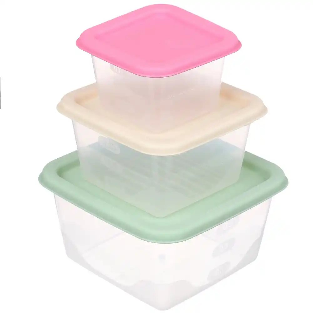 Набор контейнеров квадратных