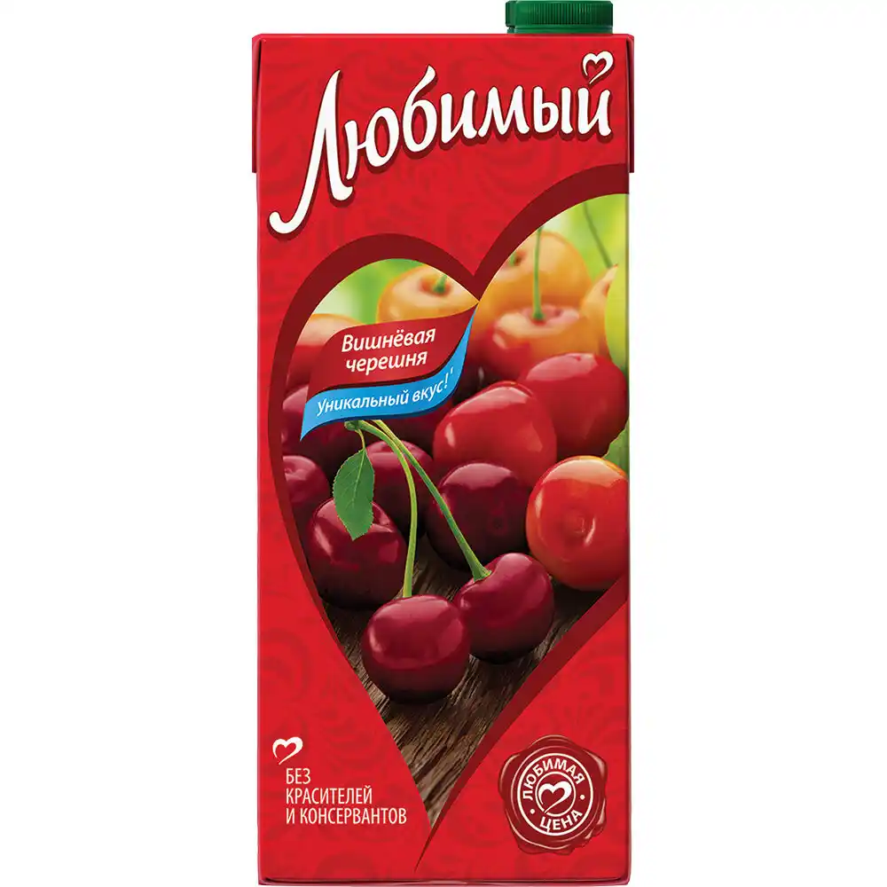 Напиток Любимый Яблоко-Вишня-Черешня
