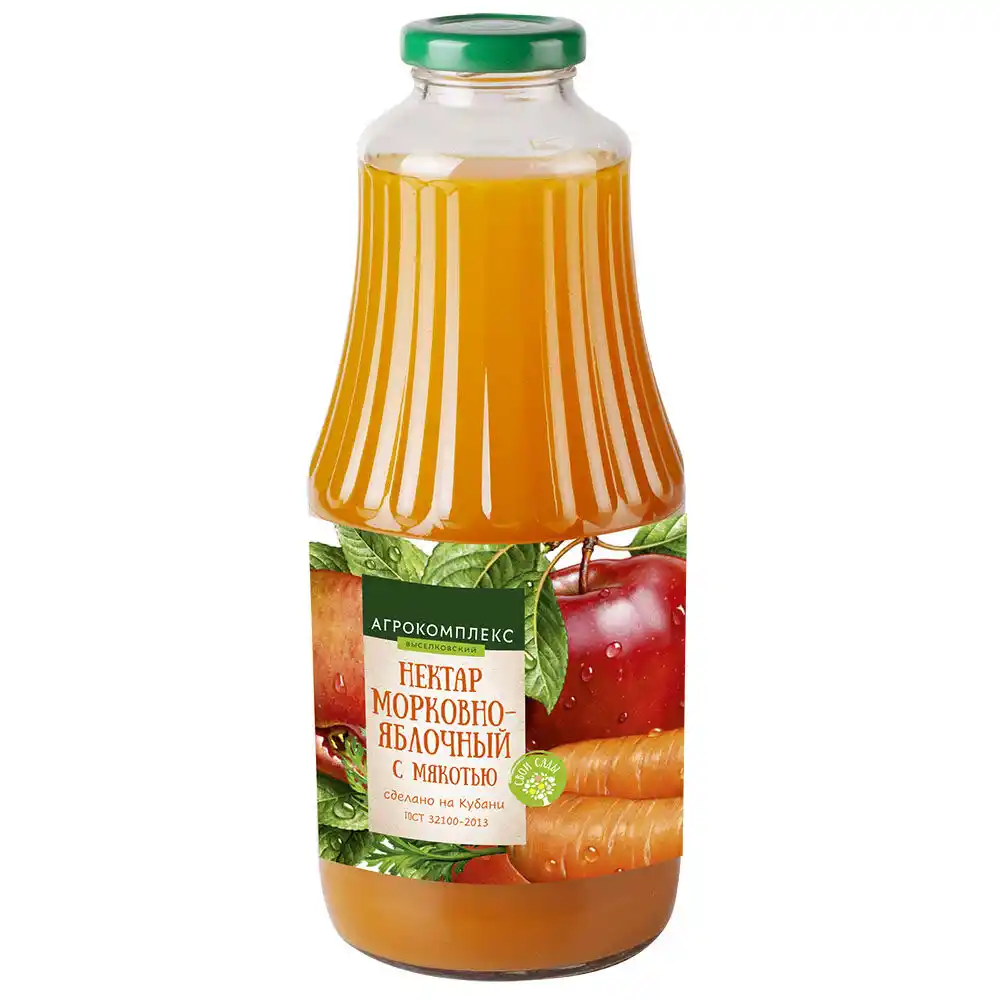 Нектар Агрокомплекс морковно-яблочный