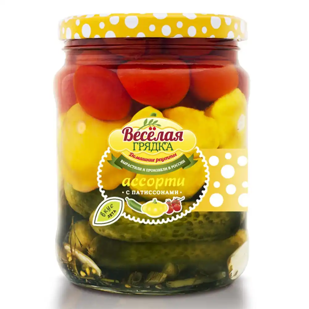 Овощное ассорти Весёлая