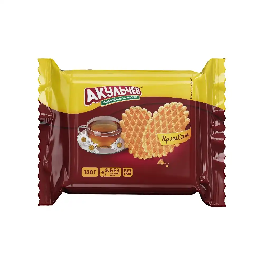 Печенье вафельное Акульчев