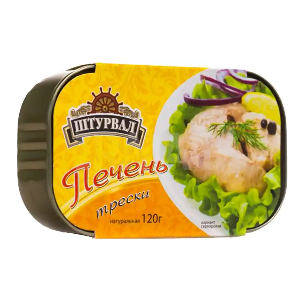 Печень трески Штурвал