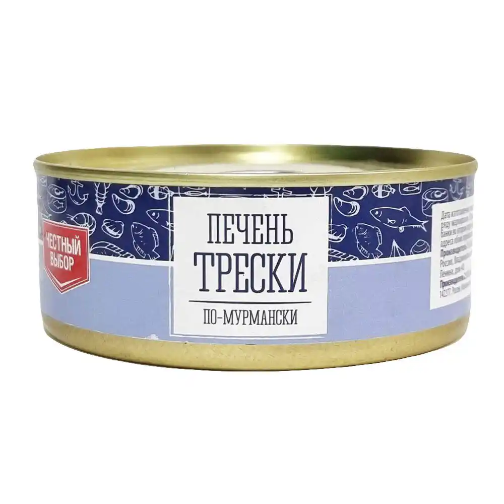 Печень Трески по-мурмански