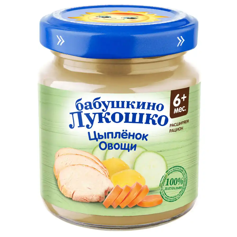Пюре Бабушкино лукошко