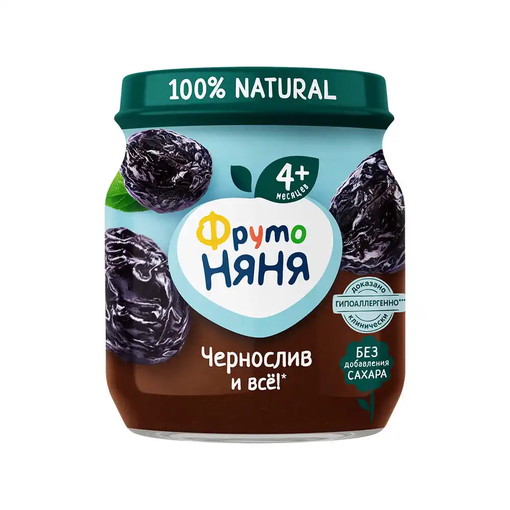 Пюре ФрутоНяня чернослив