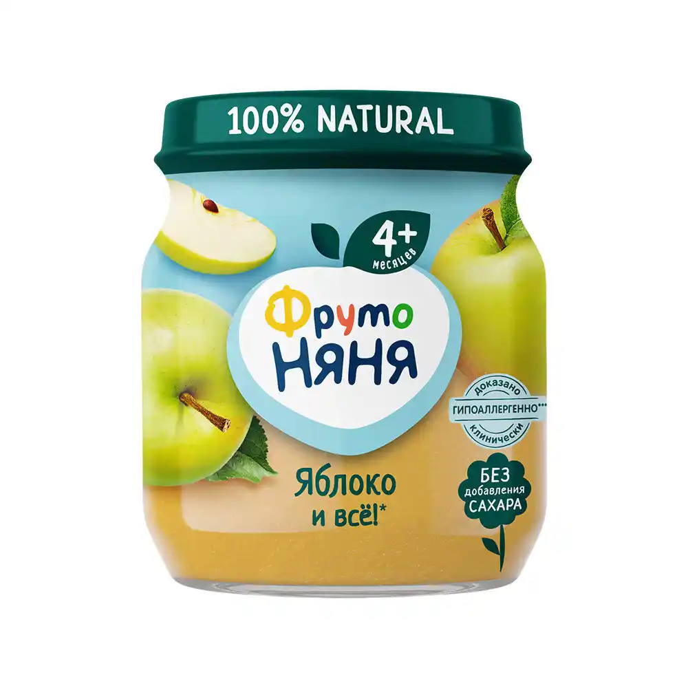 Пюре ФрутоНяня яблоко