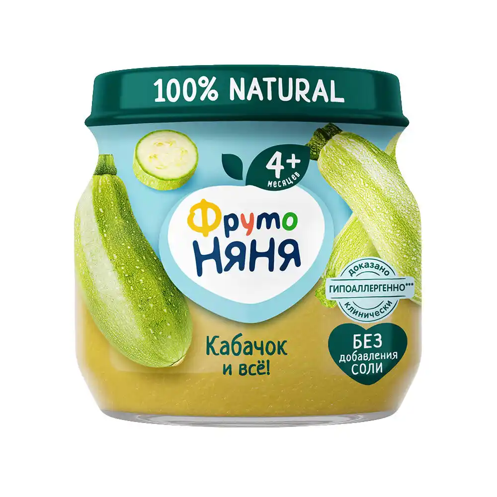 Пюре ФрутоНяня кабачок