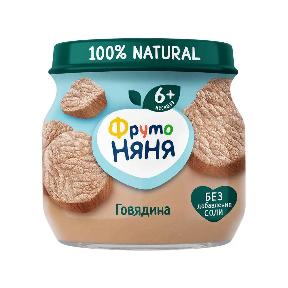 Пюре ФрутоНяня мясное