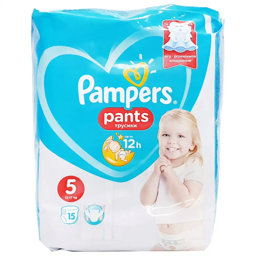 Подгузники-трусики PAMPERS д/мальчиков