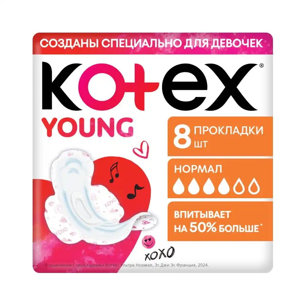 Прокладки Kotex Young