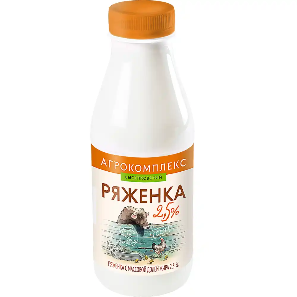 Ряженка Агрокомплекс %