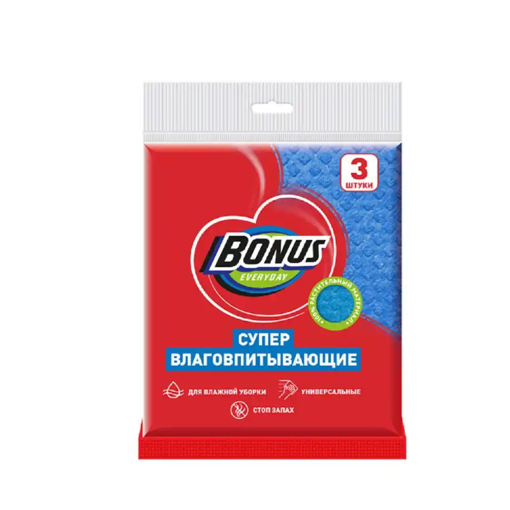 Салфетки целлюлозные Bonus