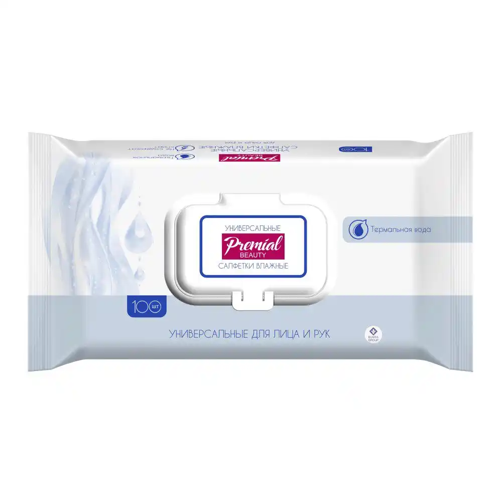 Салфетки влажные PREMIAL
