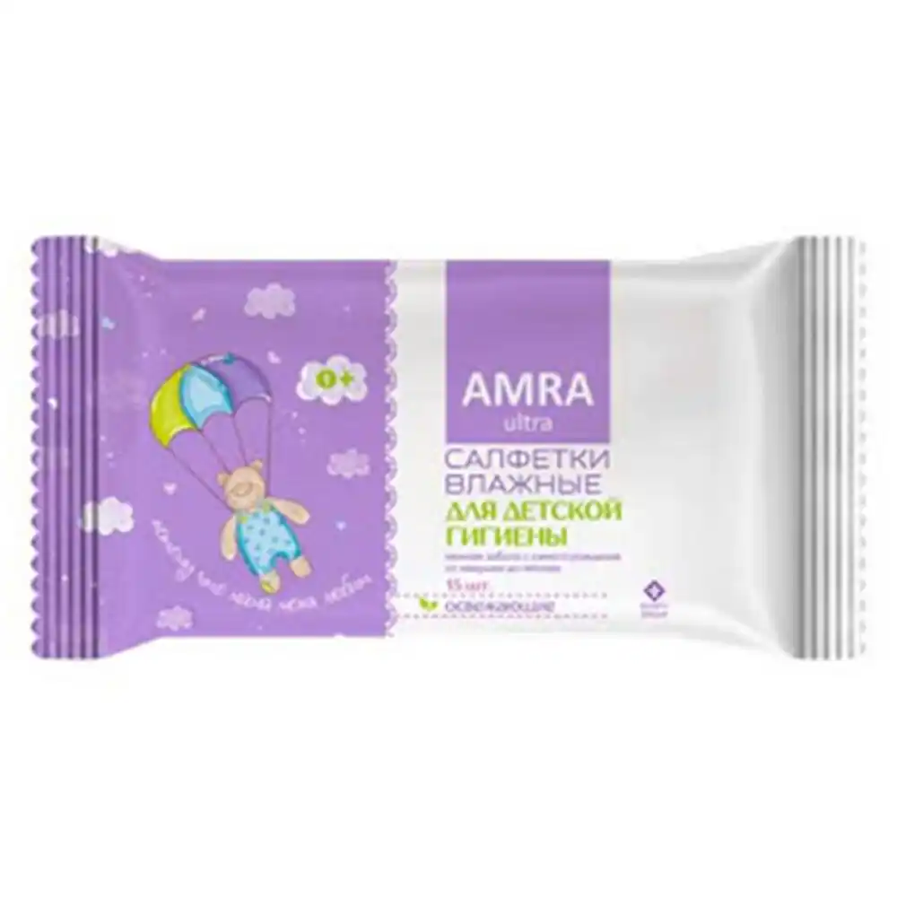 Салфетки влажные Amra