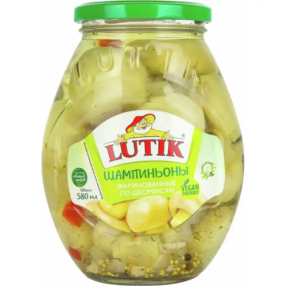 Шампиньоны LUTIK маринованные