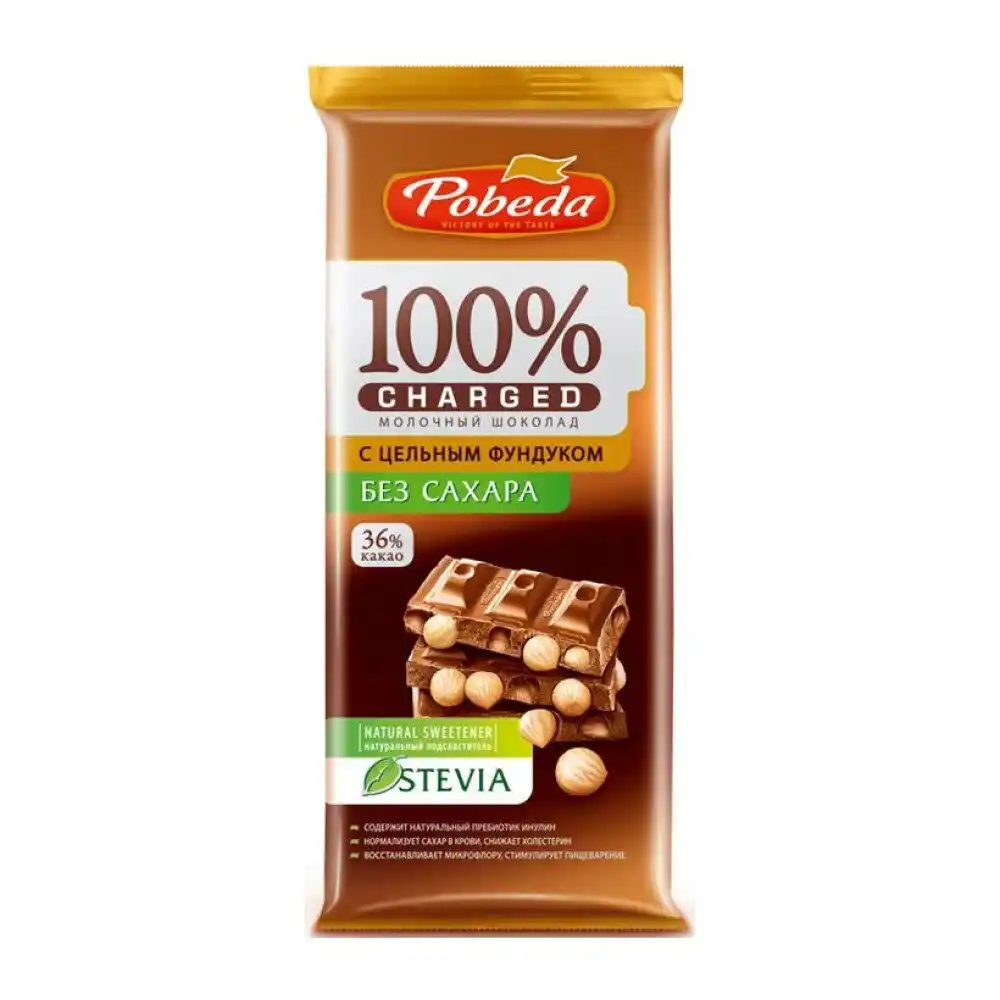 Шоколад Победа молочный