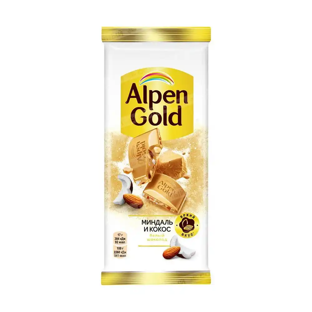 Шоколад белый Alpen