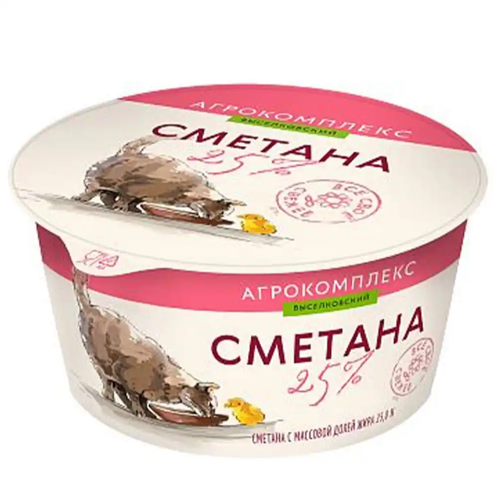 Сметана Агрокомплекс %