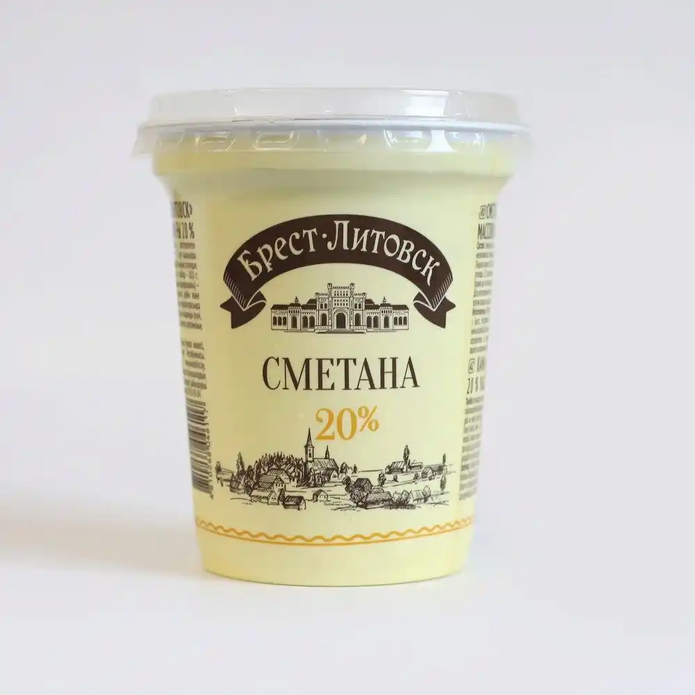 Сметана Брест-Литовск %