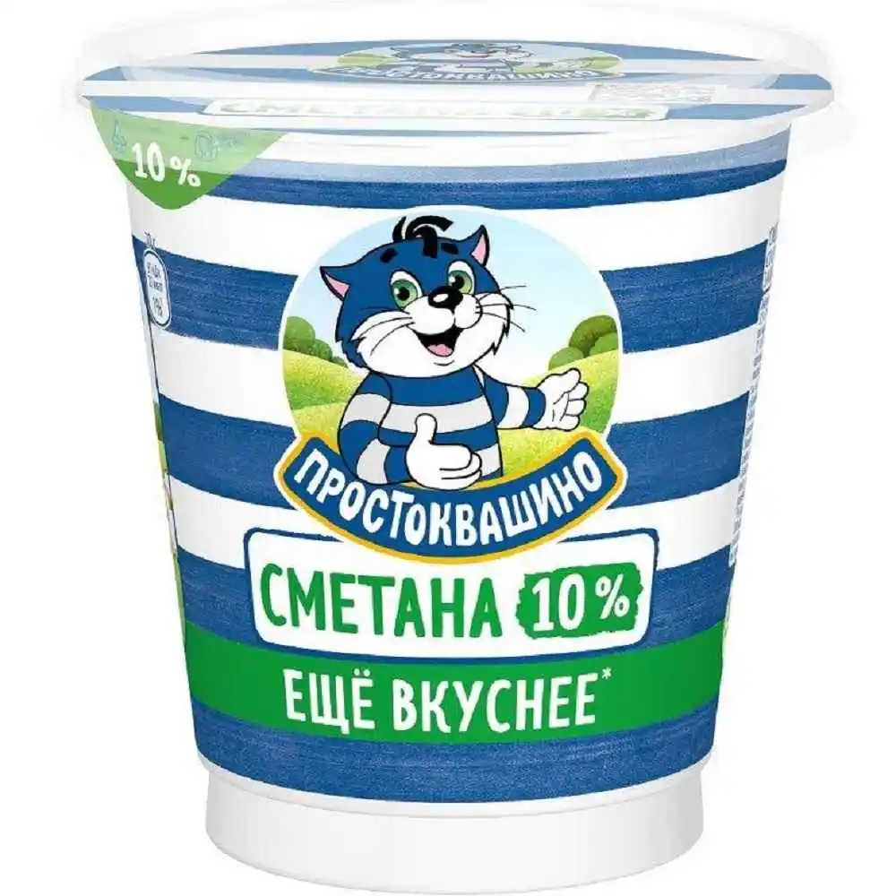 Сметана Простоквашино %