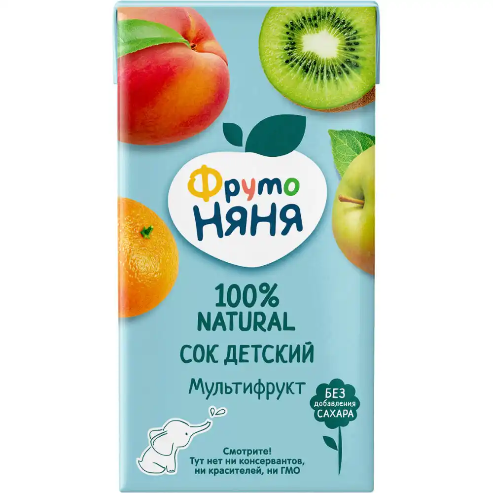Сок ФрутоНяня Мультифрукт