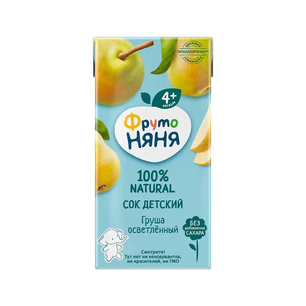 Сок ФрутоНяня Грушевый