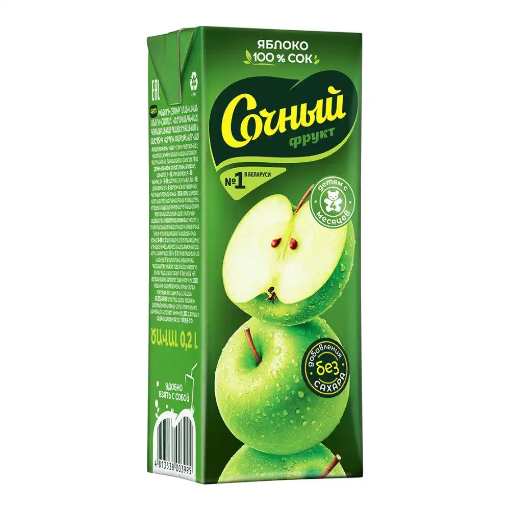 Сок Сочный Яблоко
