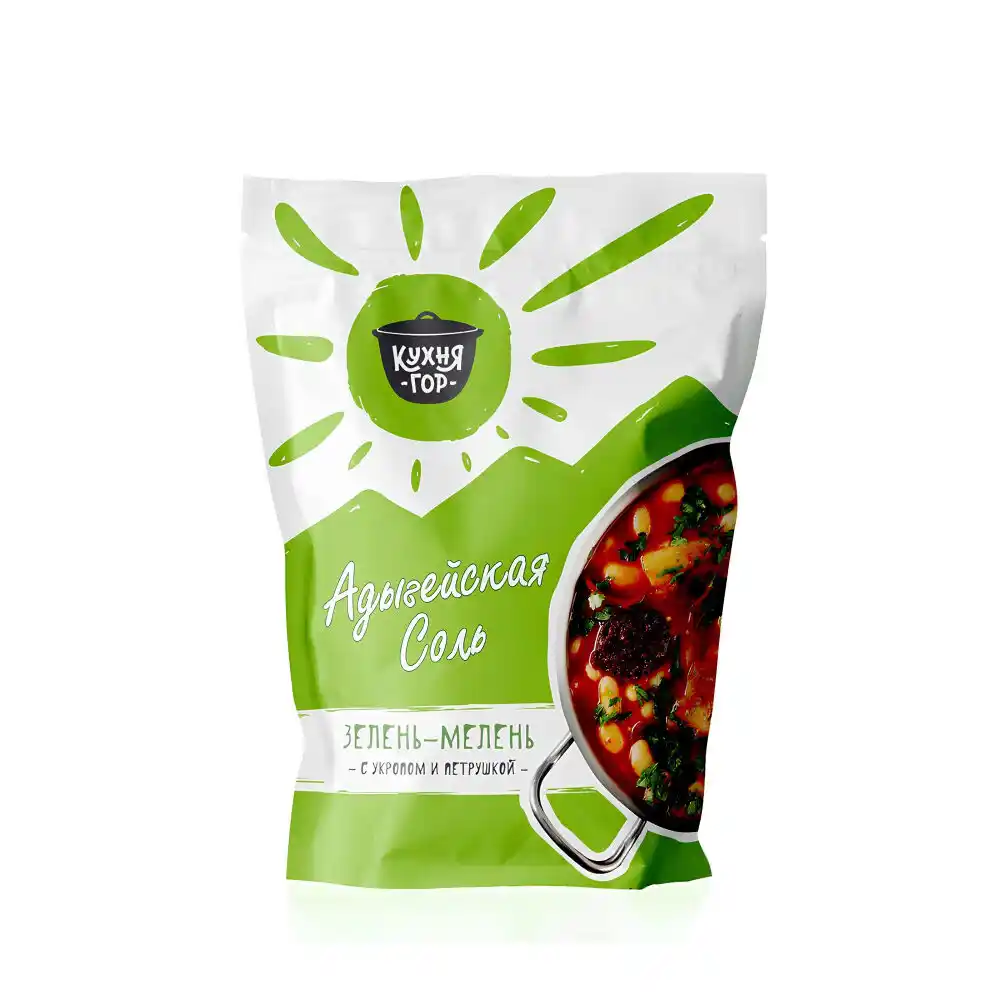 Соль Адыгейская Зелень-Мелень