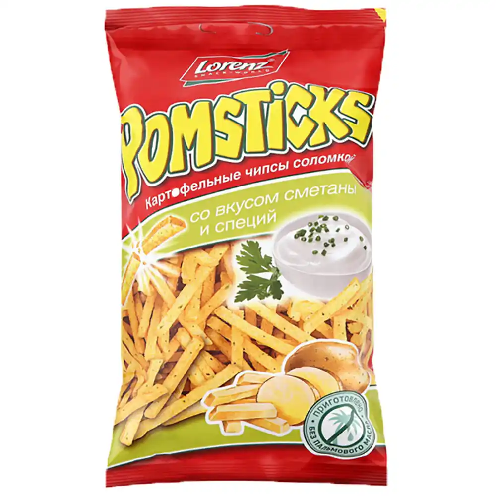 Соломка Pomstiks картофельная