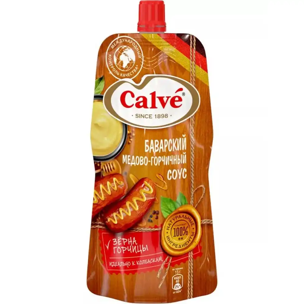 Соус Calve Медово-горчичный