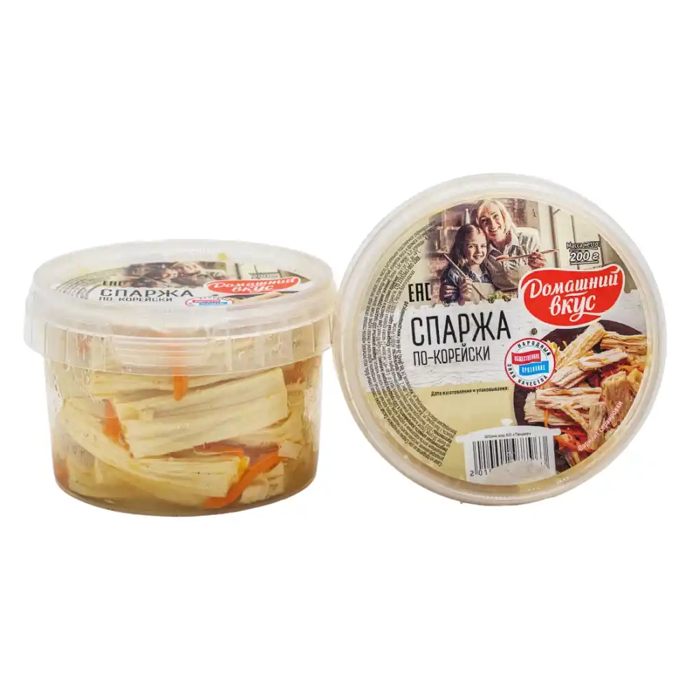 Спаржа по-корейски Домашний