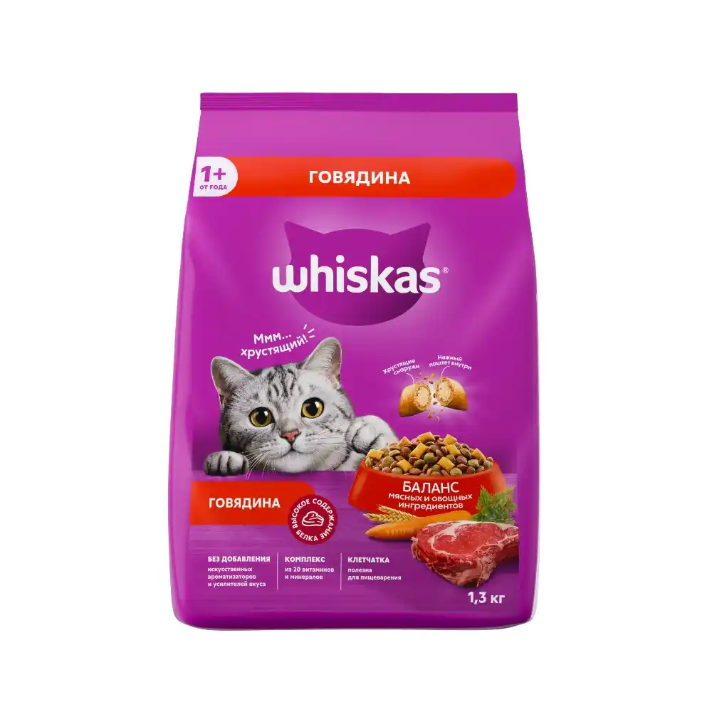 Сухой корм Whiskas