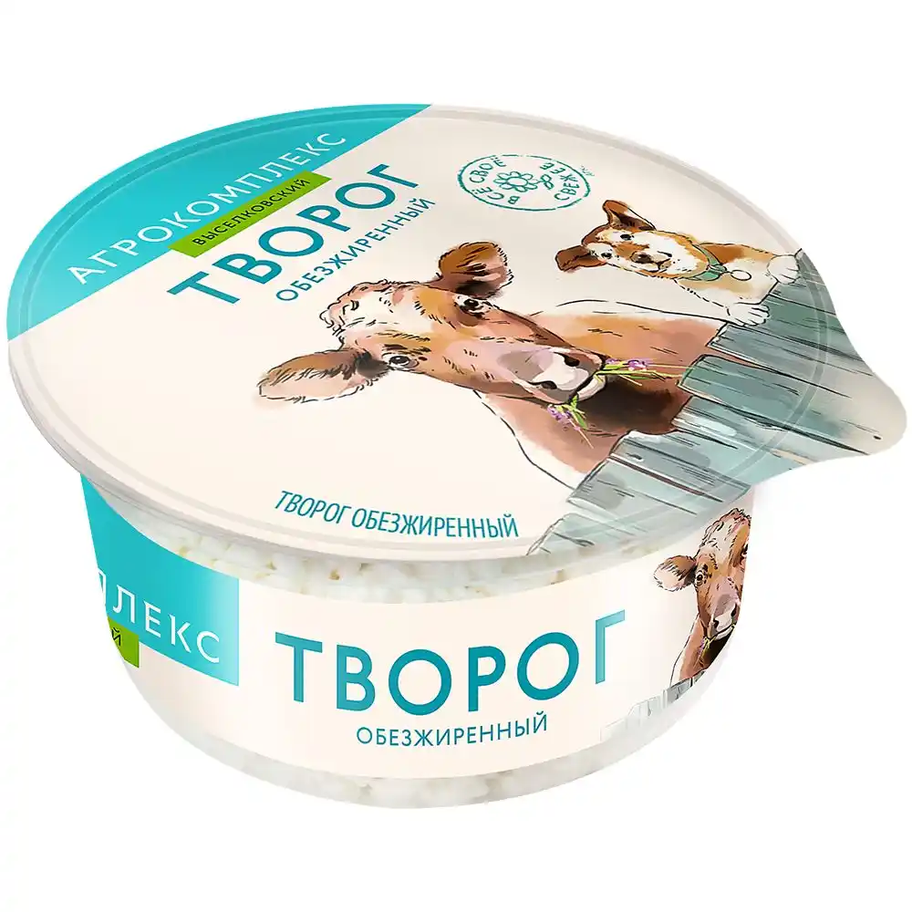Творог Агрокомплекс обезжиренный