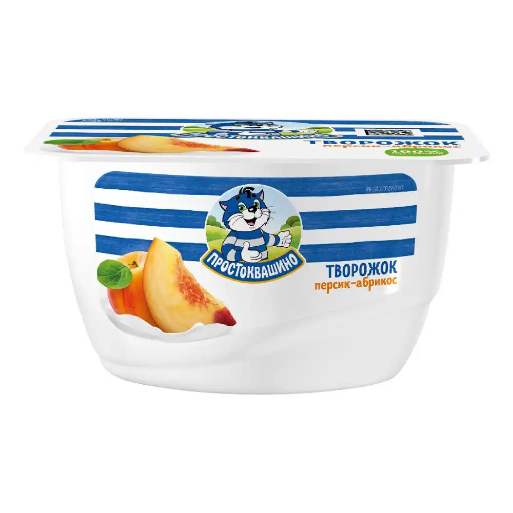 Творожок Простоквашино Персик