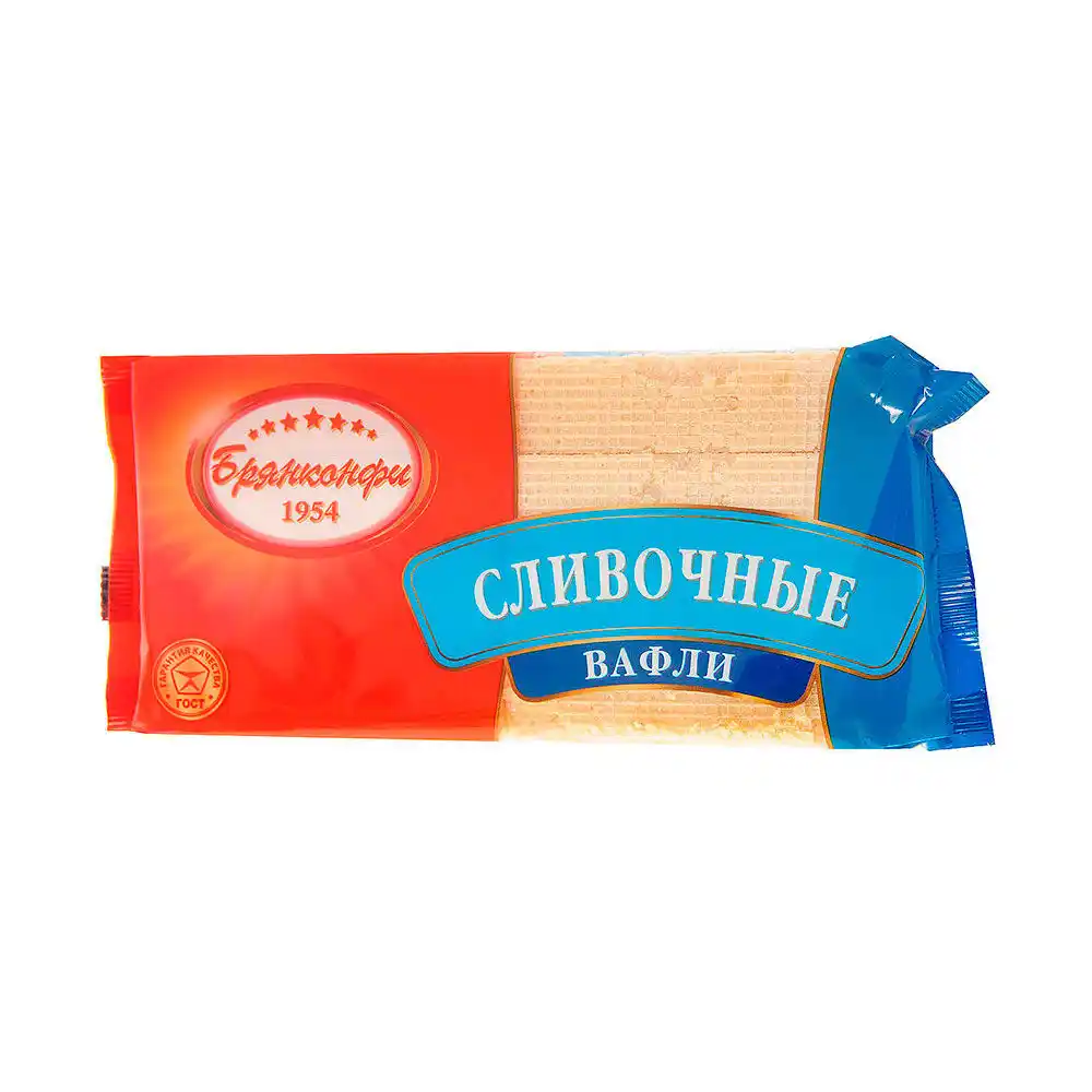 Вафли Брянконфи Сливочные