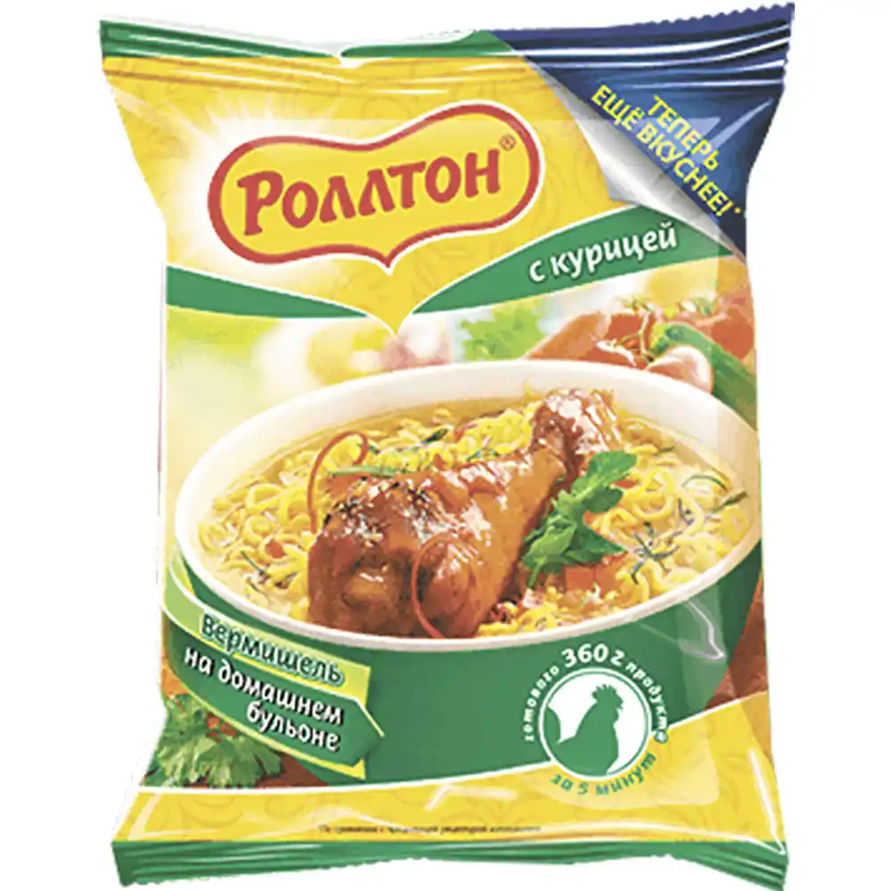 Вермишель Роллтон быстрого