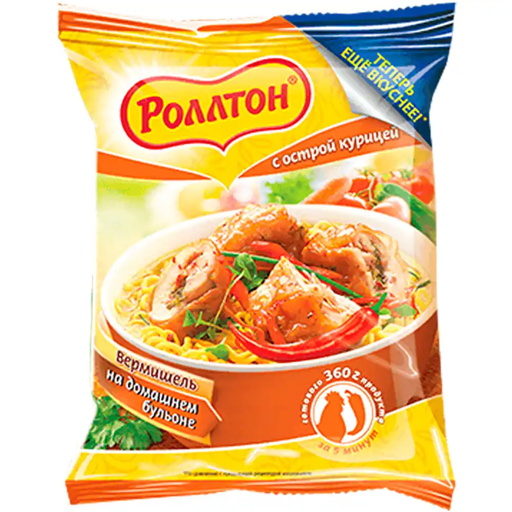 Вермишель Роллтон быстрого