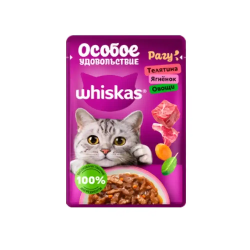 Влажный корм Whiskas