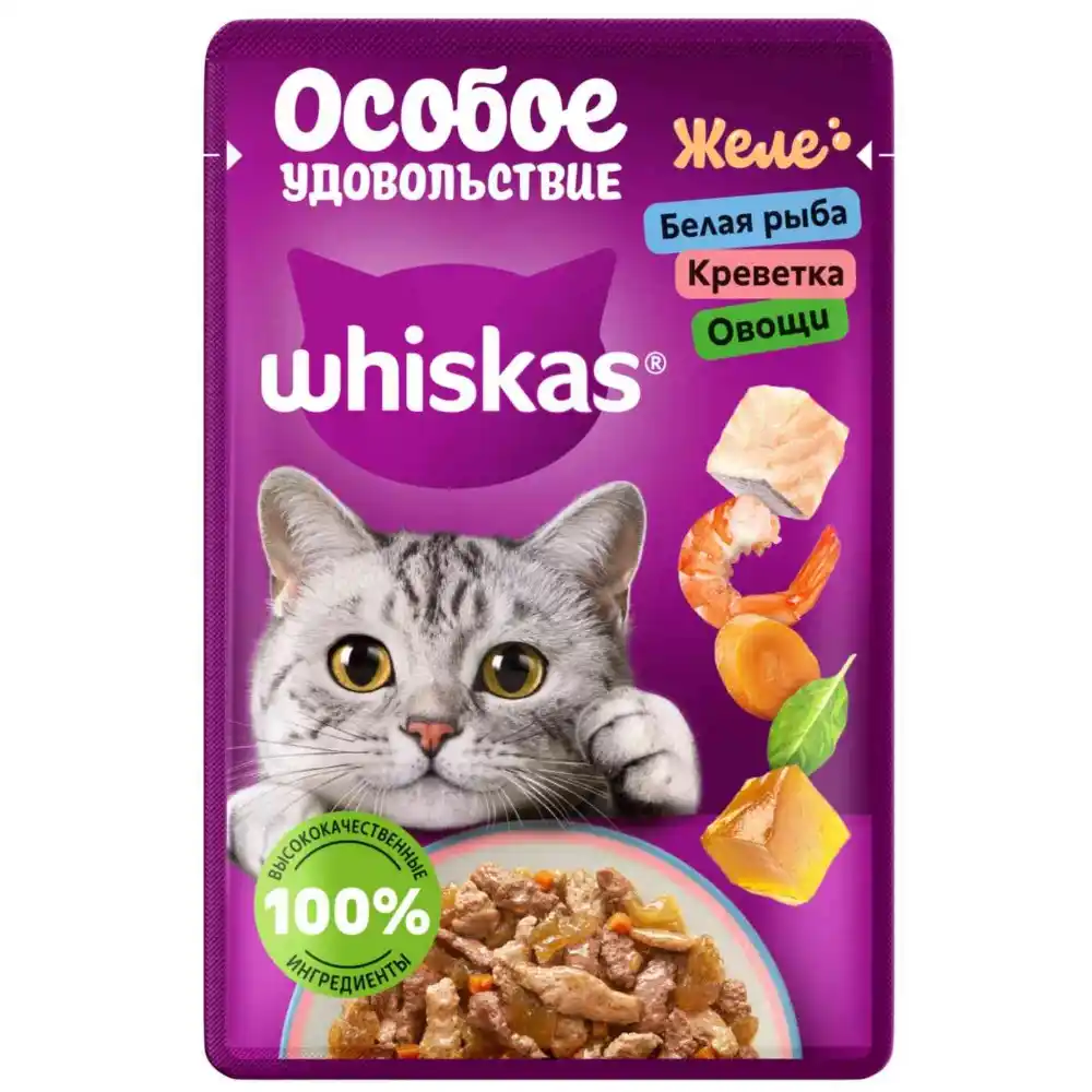 Влажный корм Whiskas