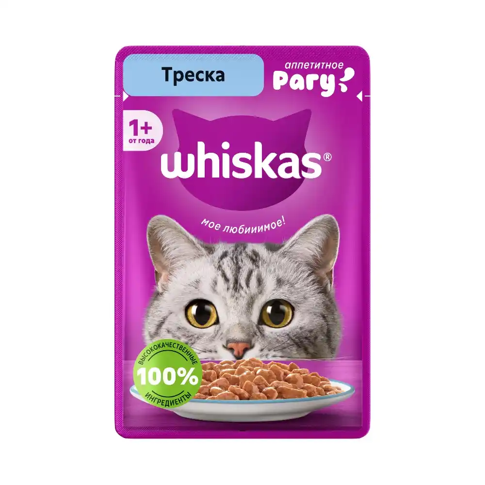Влажный корм Whiskas