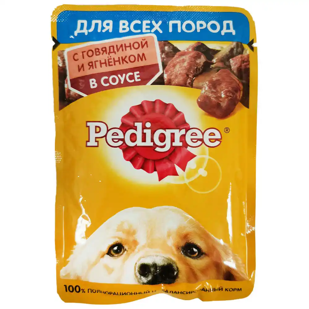 Влажный корм Pedigree