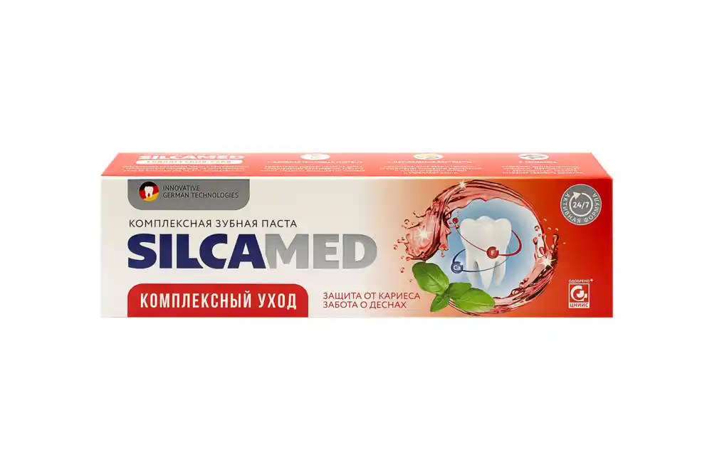 Зубная паста SILCAMED
